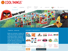 Tablet Screenshot of coolthings.sm
