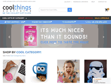 Tablet Screenshot of coolthings.com.au