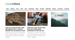 Desktop Screenshot of coolthings.com